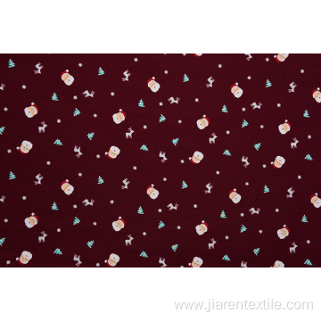 High Quality Santa Claus Pattern Printed Fabrics